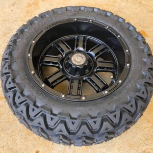 14 Inch Flat Black Transformer 23x10x14 Predator Tire