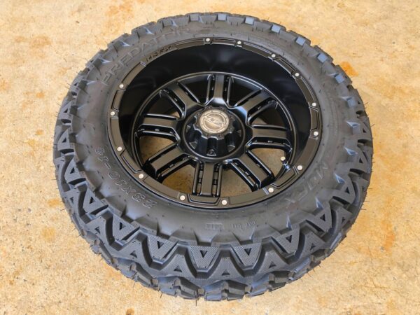 14 Inch Flat Black Transformer 23x10x14 Predator Tire